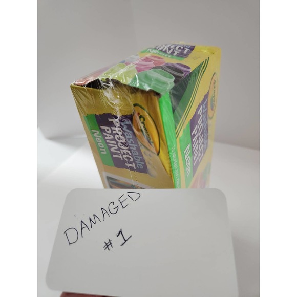 Crayola - Neon Washable Project Paint (1 10pk) - Picture 9 of 12